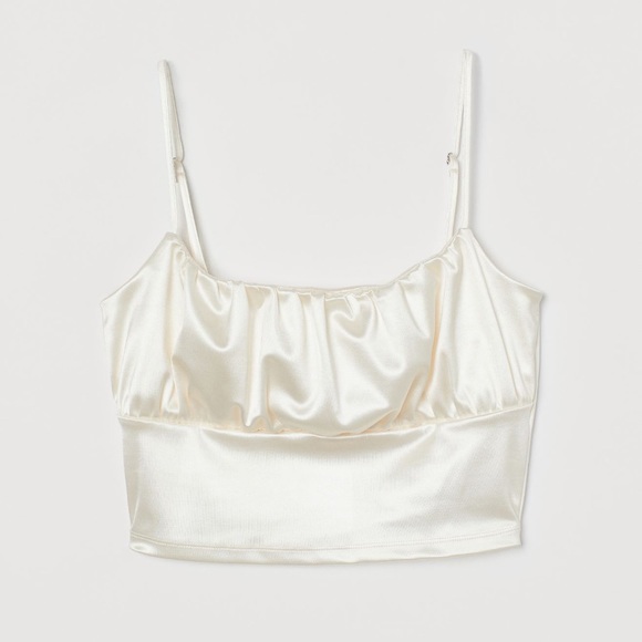 h&m ruched top